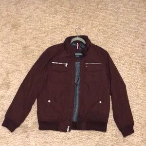 Tommy Hilfiger Heavy weight coat with hidden Hoodie